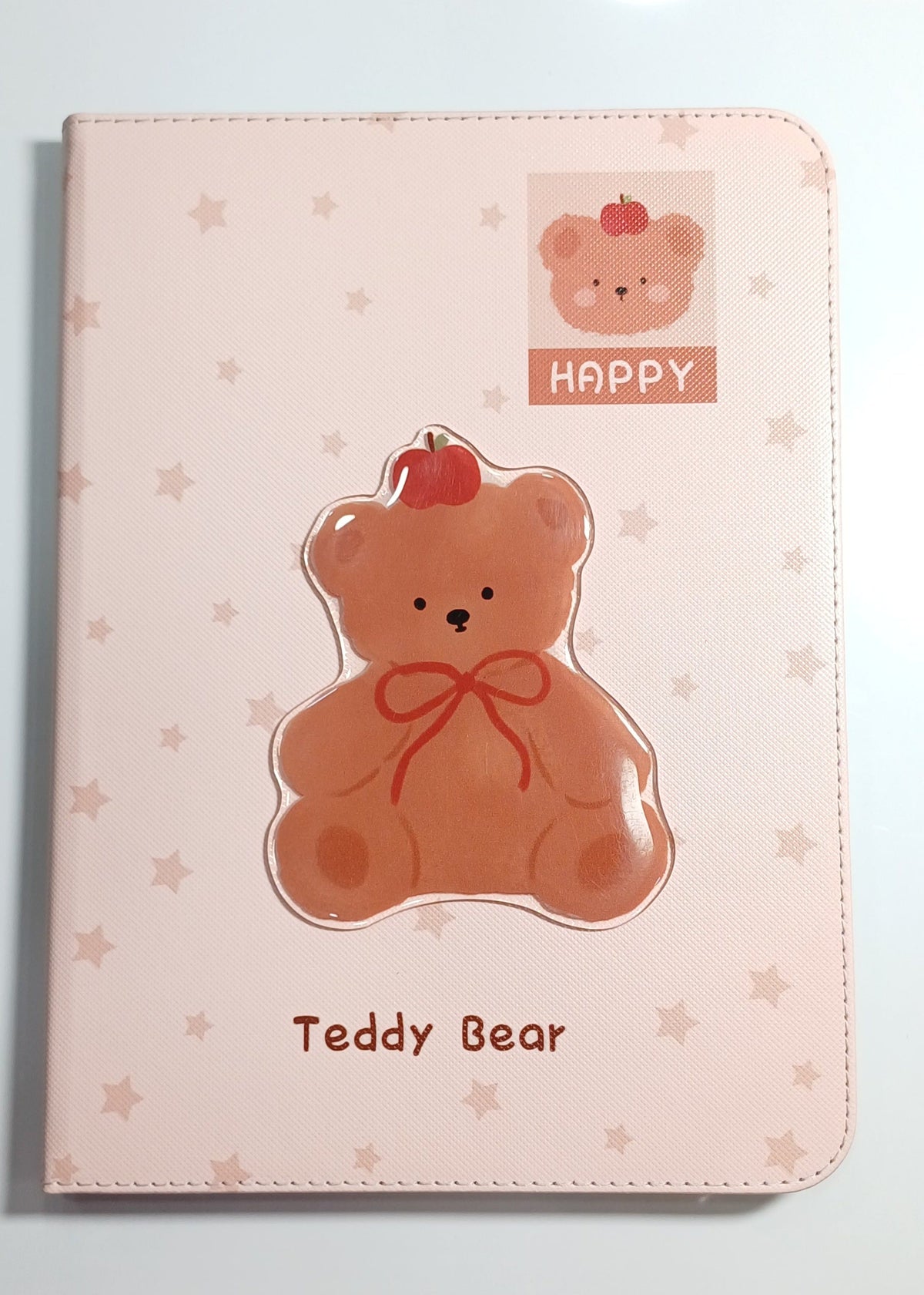 Teddy Bear Flip Cover for iPad Air A16 (2025) & iPad 10th Gen