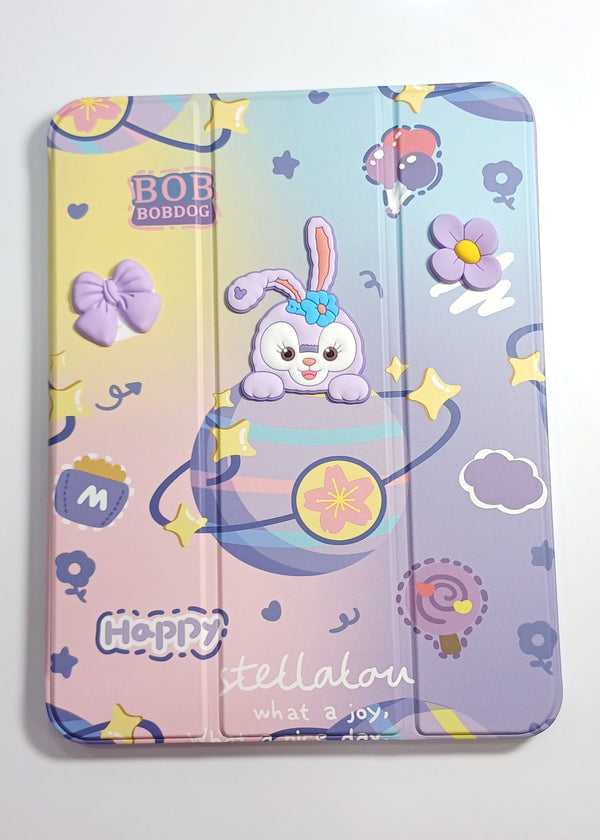 StellaLou Dreamy Pastel Flip Cover for iPad Air A16 & iPad 10th gen