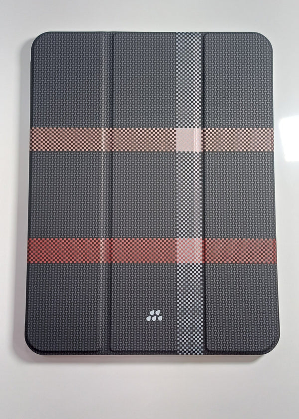Kelver Executive Plaid Edition Flip Cover for iPad Air A16 & iPad 10th gen 2022
