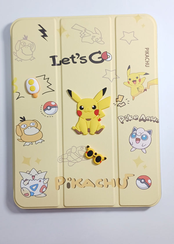 Pikachu Edition Flip Cover for iPad Air A16p & iPad 10th gen 2022