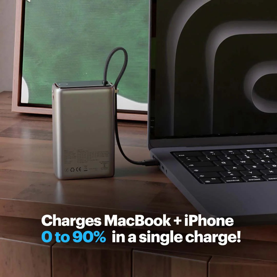 Stuffcool Giga Max Smallest 25000mAh 100W Power Bank