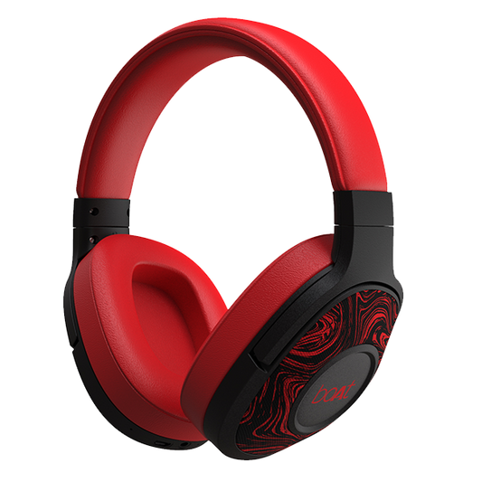boAt Rockerz 550 Wireless Over-Ear Headphones – 50mm Drivers, 20H Playback, Bluetooth 5.0, AUX Mode