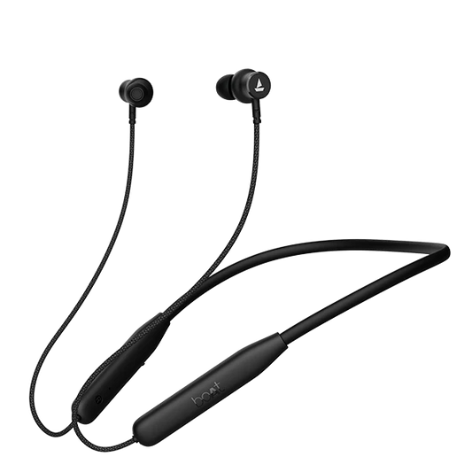 boAt Rockerz 110 Wireless Neckband – 40H Playtime, Dual Pairing, BEAST Mode, Bluetooth 5.3, IPX5