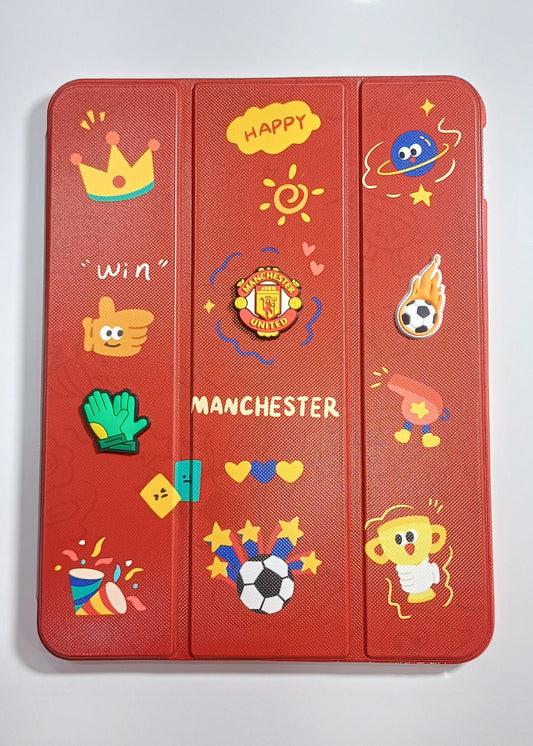 Manchester Theme Flip Cover for iPad Air A16 (2025) & iPad 10th Gen