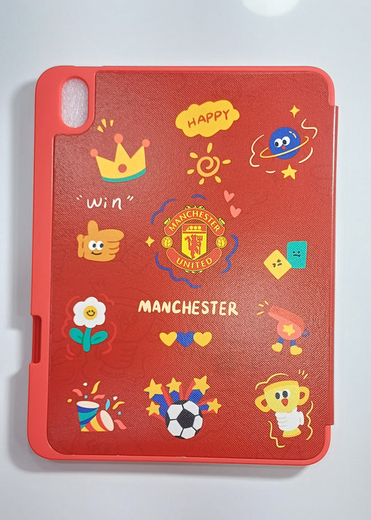Manchester Theme Flip Cover for iPad Air A16 (2025) & iPad 10th Gen
