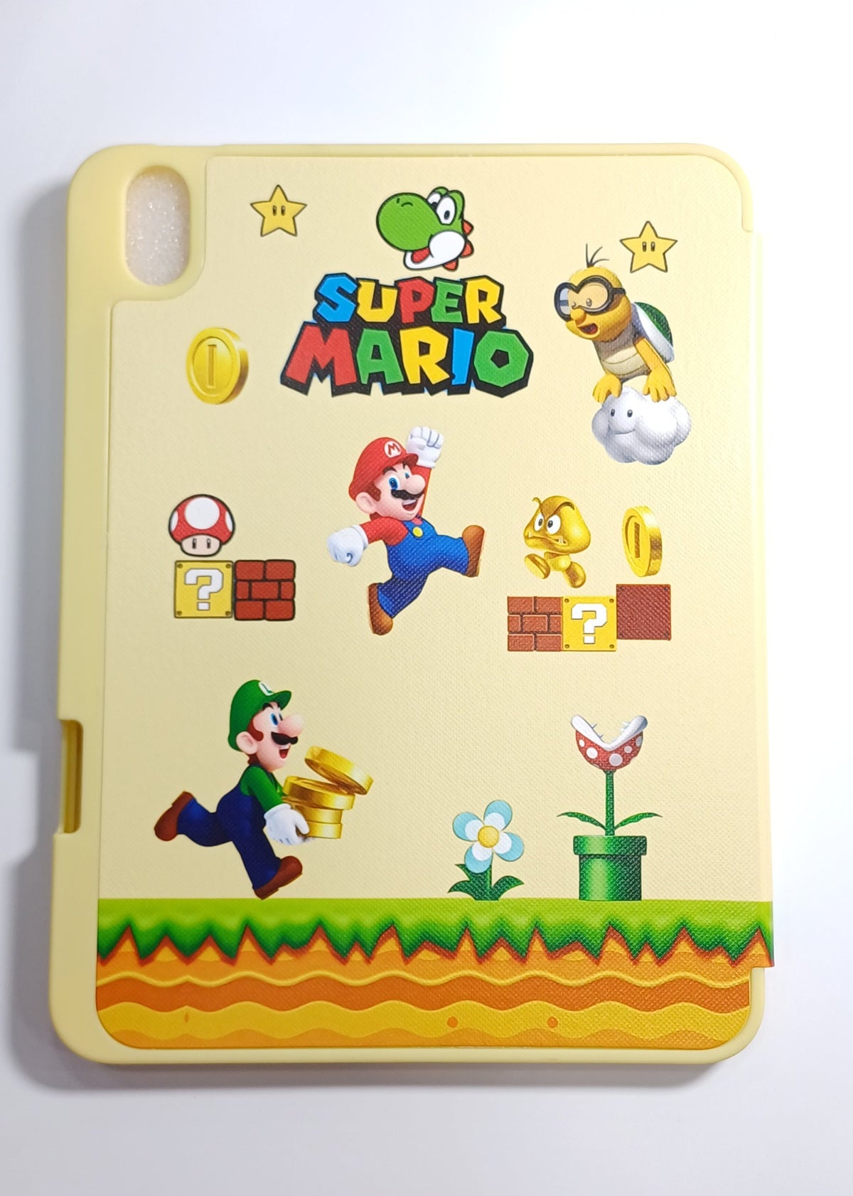 Super Mario Theme Flip Cover for iPad Air A16 (2025) & iPad 10th Gen