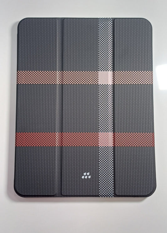 Kelver Executive Plaid Edition Flip Cover for iPad Air A16 & iPad 10th gen 2022