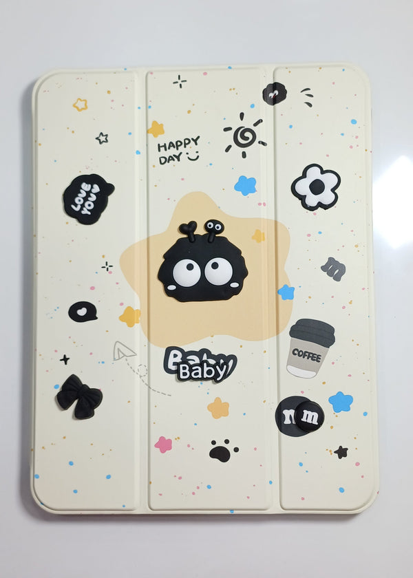 Happy Day Flip Cover for iPad Air A16 & iPad 10th gen 2022