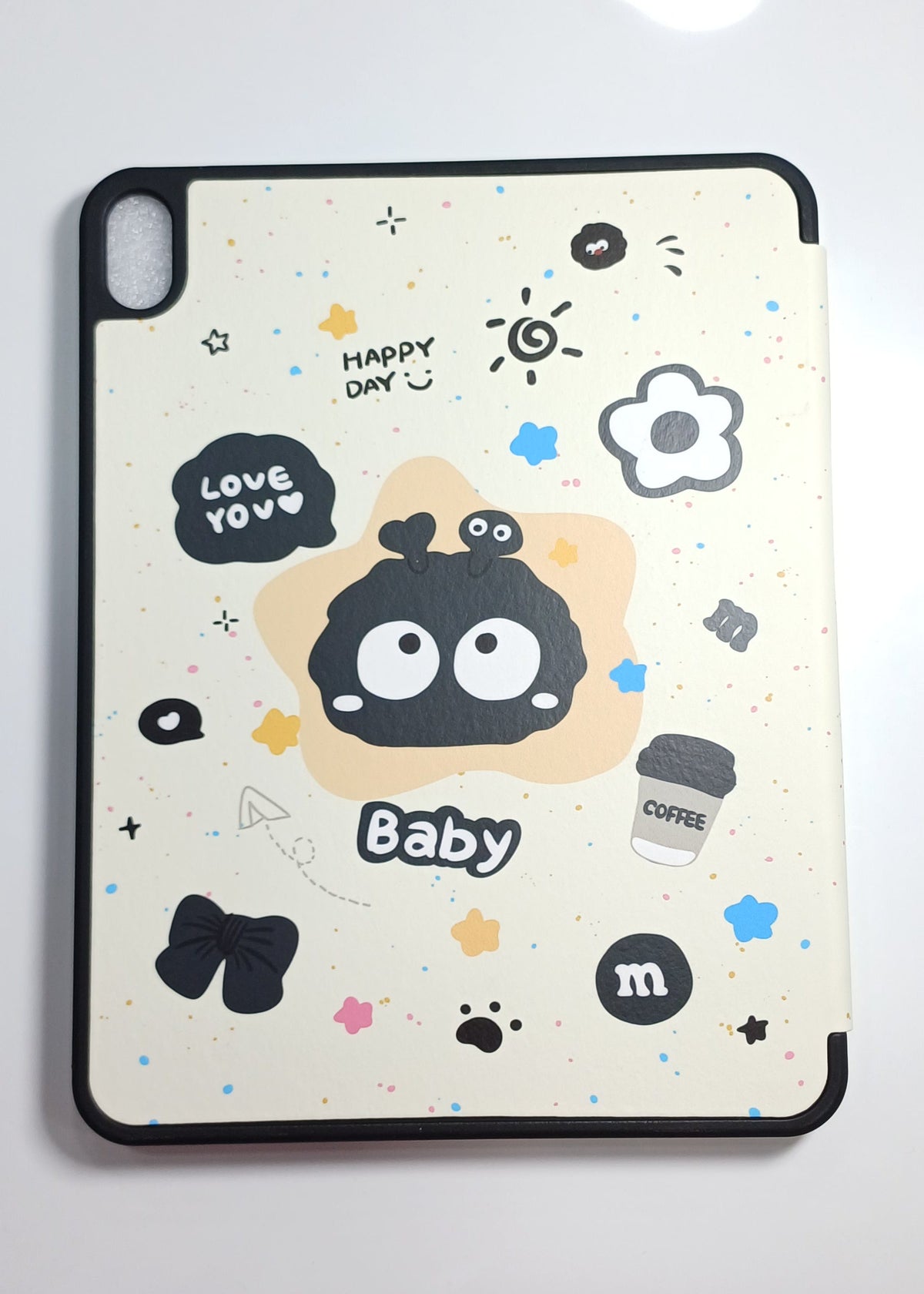 Happy Day Flip Cover for iPad Air A16 & iPad 10th gen 2022