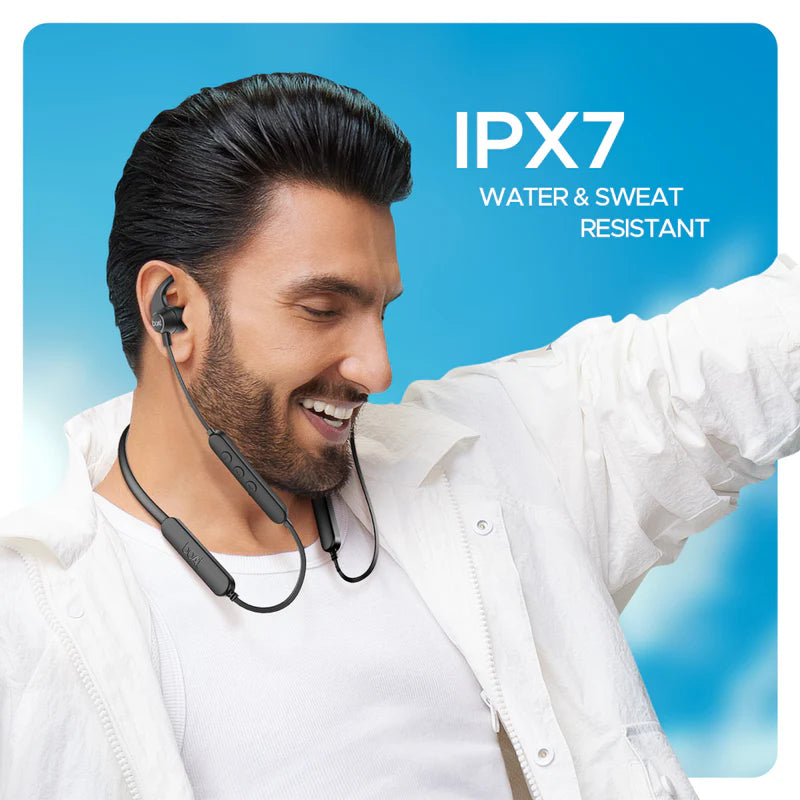 boAt Rockerz 255 Pro+ Wireless Neckband – 60H Playback, ASAP Charge, IPX7, 10mm Drivers