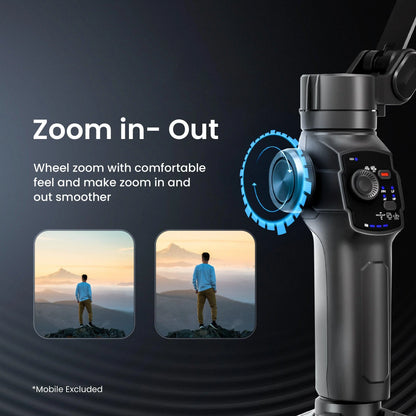 Digitek (DSG-009F) 3 Axis Foldabe Smartphone Gimbal