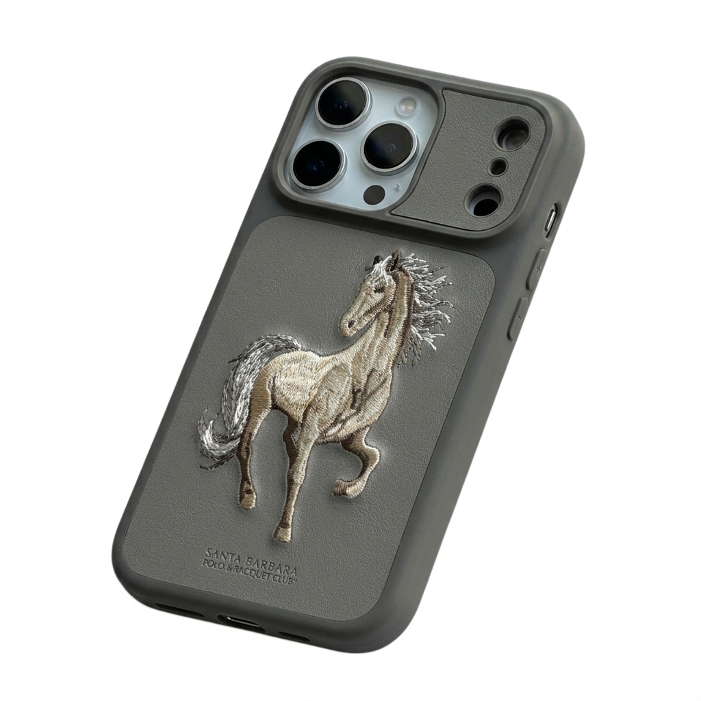 Jockey Embroidered Premium Case for iPhone 17 Pro Max