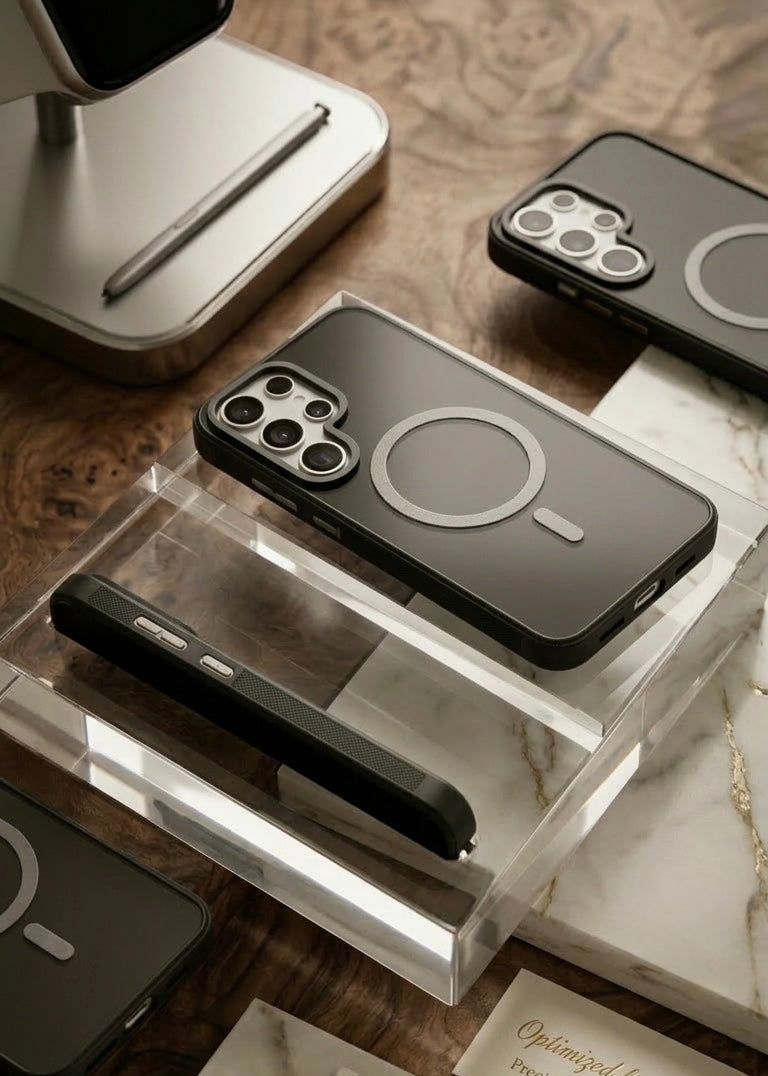 OXMO Metallic Bumper Case for Samsung S26 Ultra
