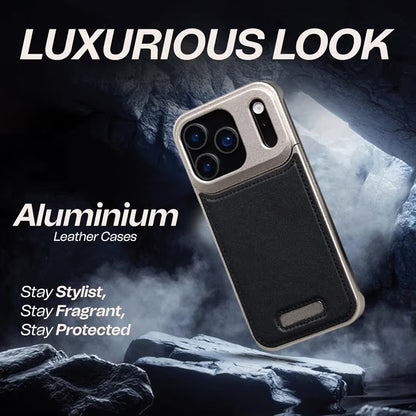 Aroma Leather Wallet Case for iPhone 17 Pro Max