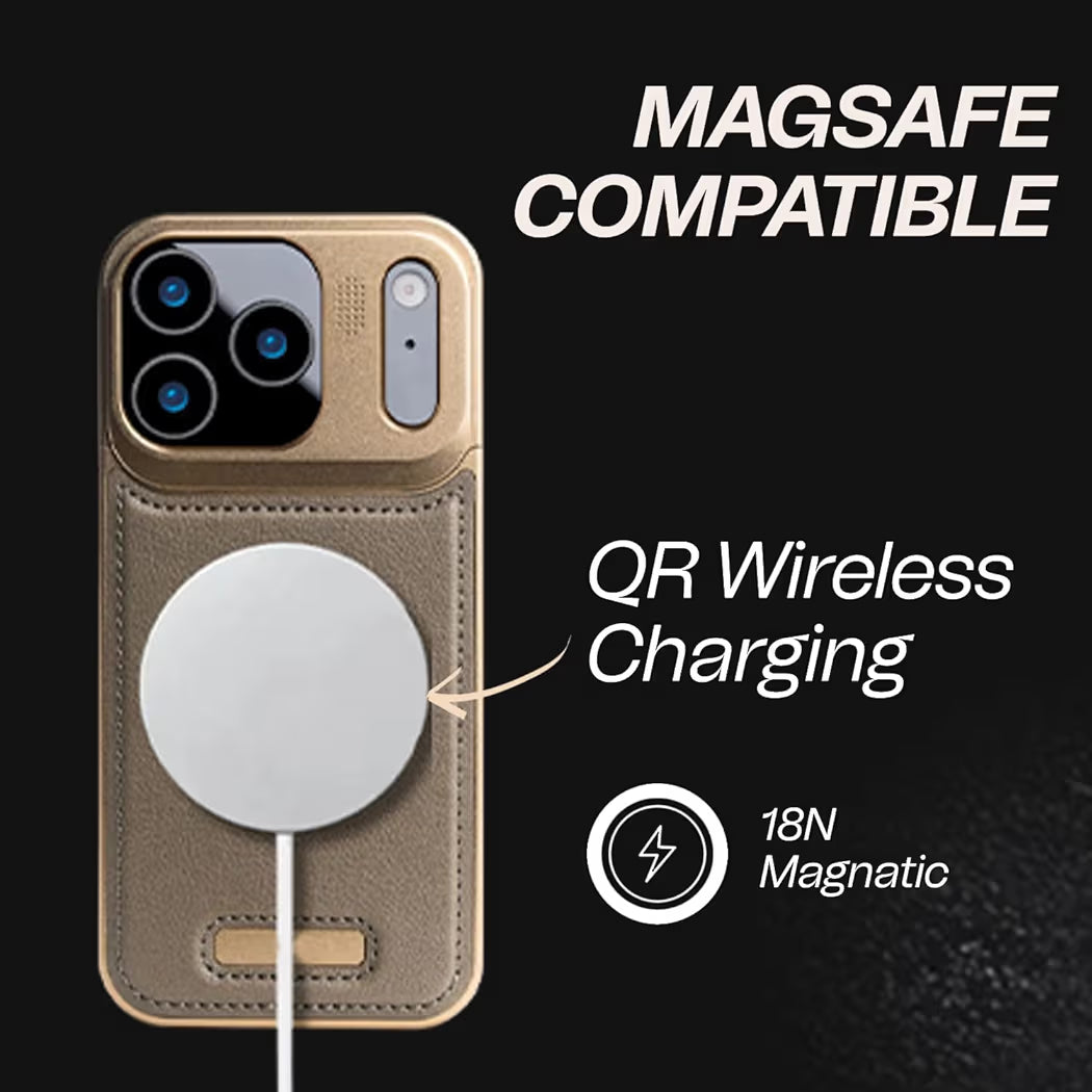 Aroma Leather Wallet Case for iPhone 17 Pro Max