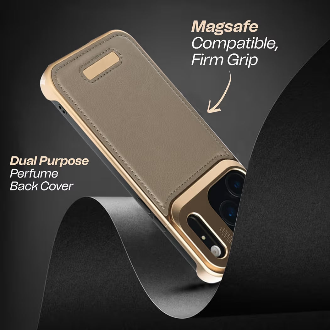 Aroma Leather Wallet Case for iPhone 17 Pro Max